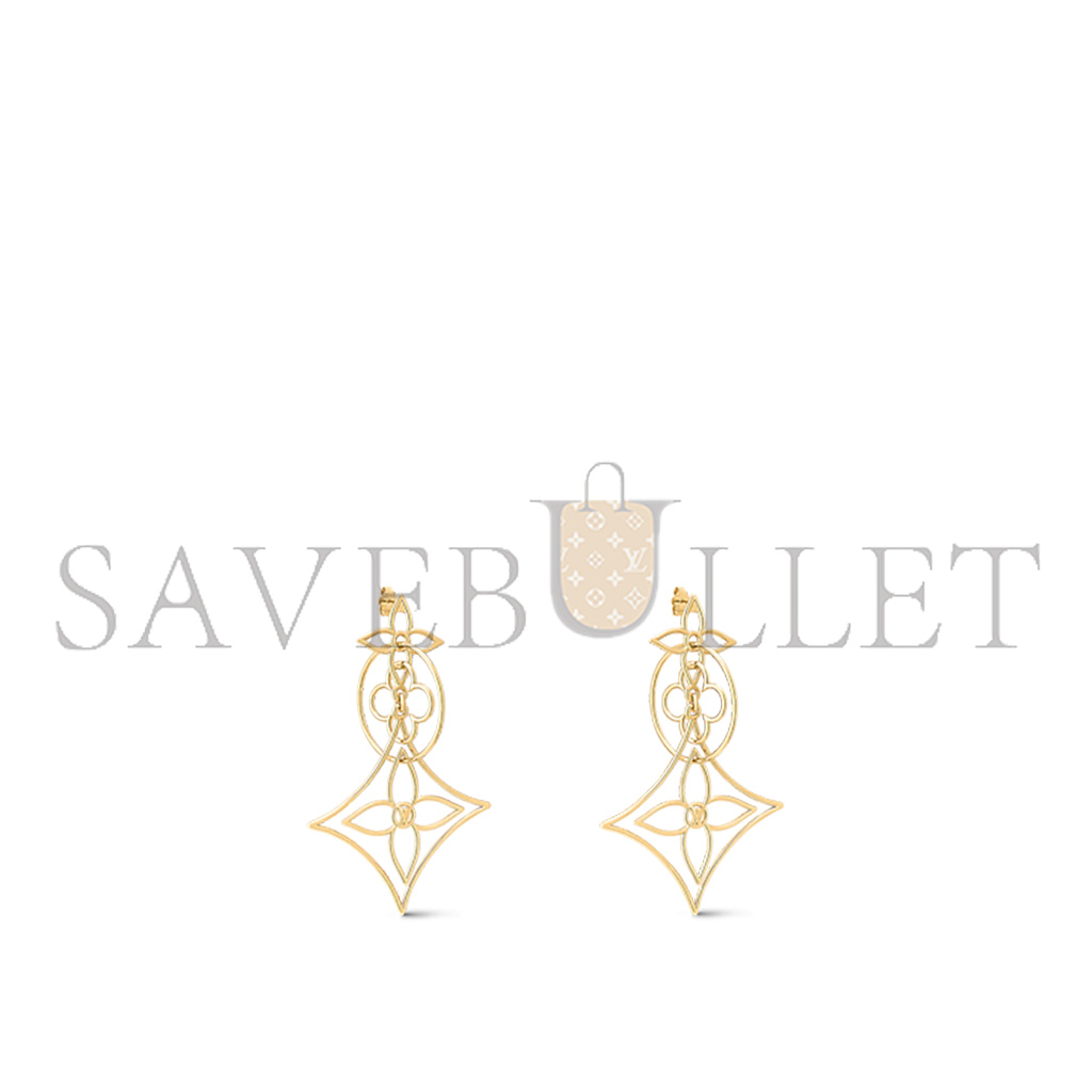 LOUIS VUITTON LV TWIGGY EARRINGS M00952 LOUIS VUITTON LV TWIGGY EARRINGS M00952